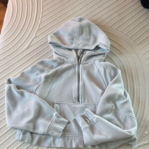 Lululemon Light Gray/blue Hoodie